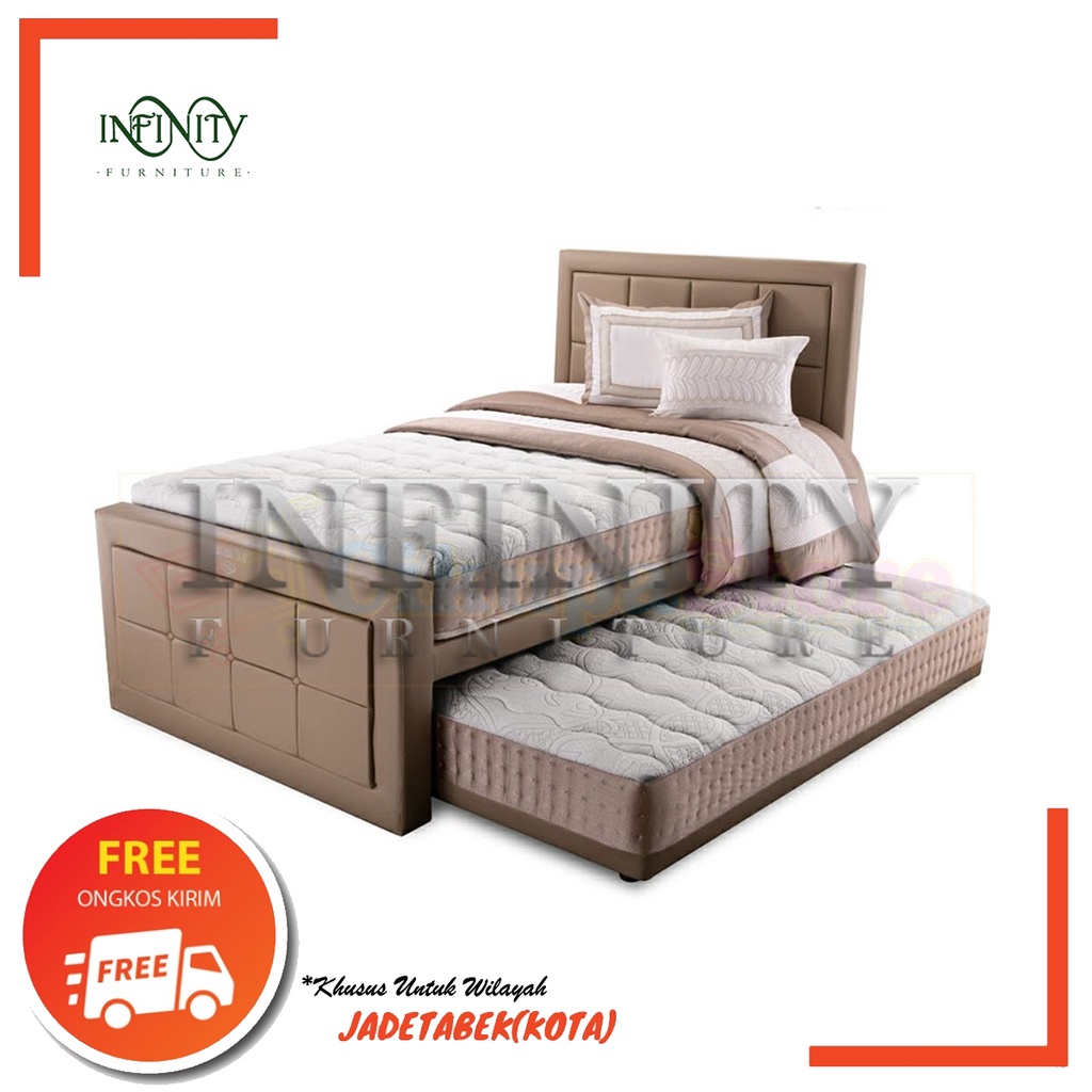 Comforta Spring Bed 3 in 1 Comfort Duo Full Set Shopee Indonesia