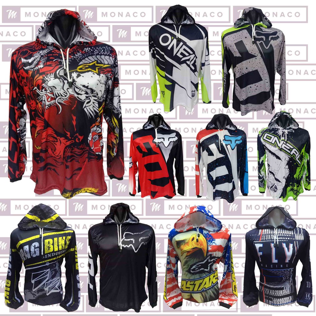 Jual Jersey Hoodies Baju Balap Motor Cross Drag Bike Gaspol 201M (1/2) | Shopee Indonesia