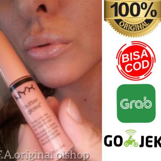 Jual 【Flash Sale 3.3】 Lipstik Nyx Lip Butter Gloss Madeleine Original Usa ,,,,, | Shopee Indonesia