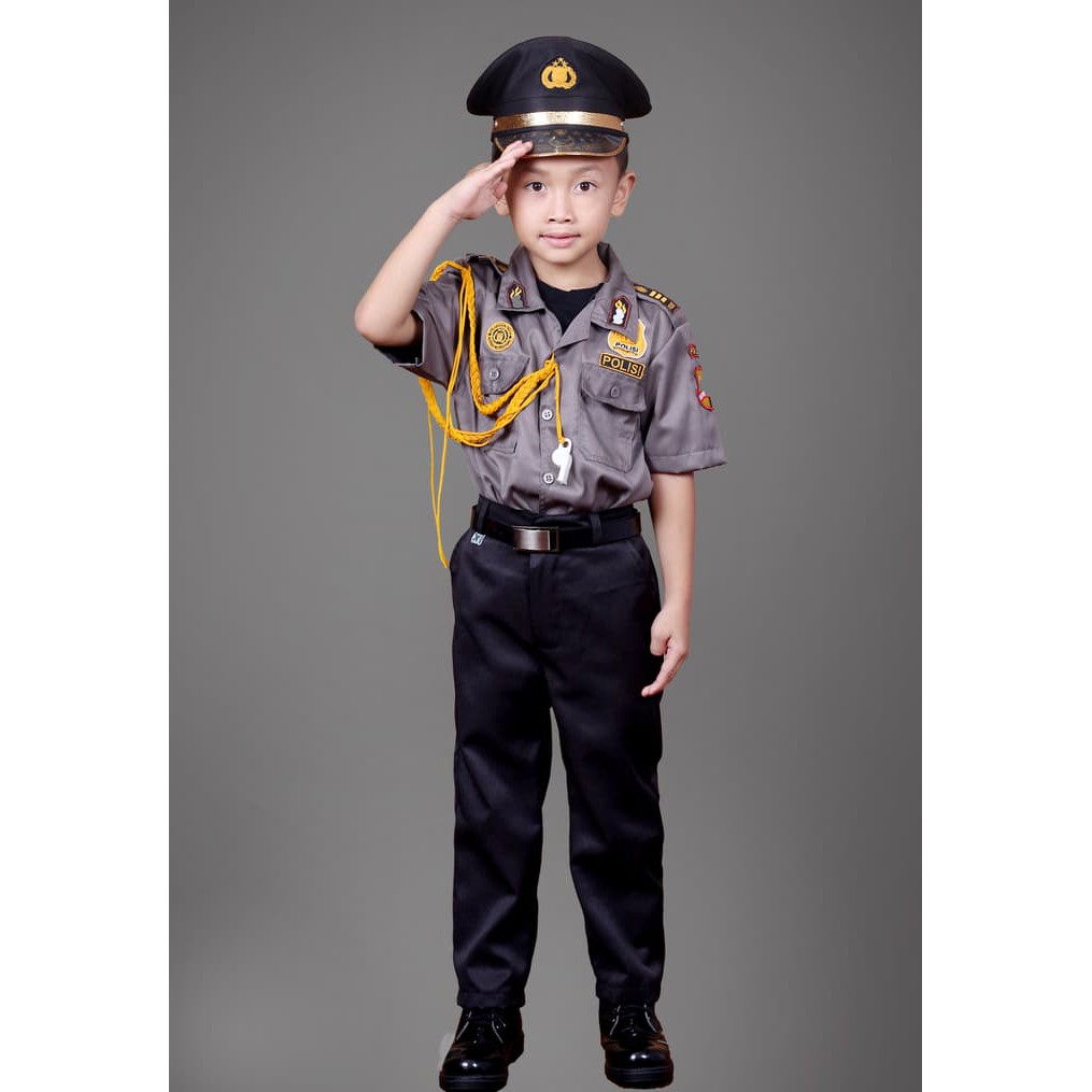 Jual baju polisi anak Indonesia|Shopee Indonesia