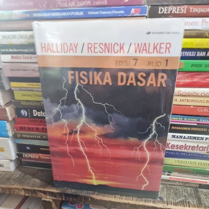 Jual Fisika dasar jilid 1 edisi 7 by Halliday Resnick Walker Shopee