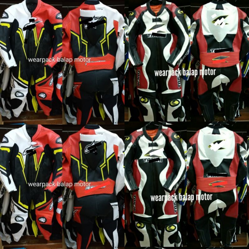 Jual Wearpack Balap Motor Bahan Standar Balap Nasional Indonesia|Shopee Indonesia