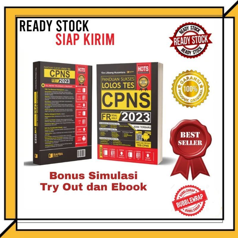 Jual ORIGINAL BUKU CPNS PANDUAN SUKSES LOLOS TES CPNS 2022/2023 HOTS