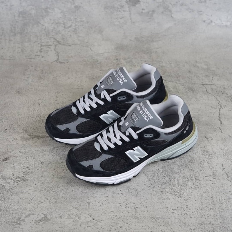 Jual New Balance 993 Black White Shopee Indonesia