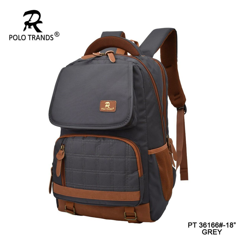 Tas Ransel Laptop Polo Trands 36166 Original Brand Shopee Indonesia