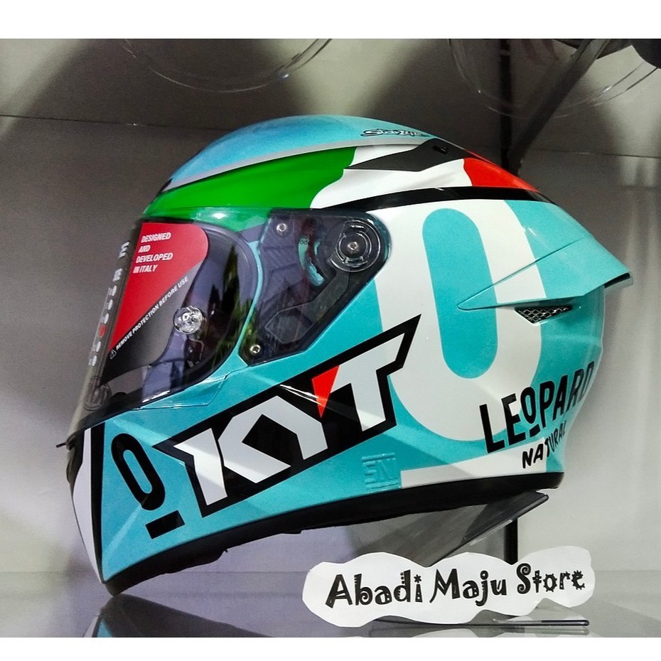 Jual Helm KYT TT COURSE Dalla Porta Leopard Original Shopee Indonesia