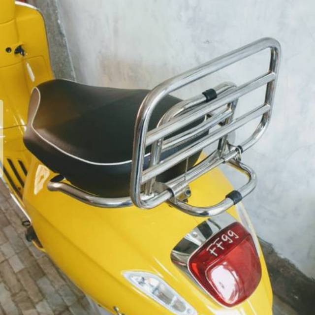 Jual Promo Backrack Back Rack vespa Sprint Dan Primavera Shopee Indonesia
