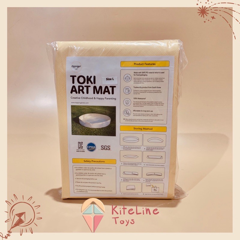 Jual Toki Art Mat Size L Alas Bermain Anak / Sensory Play / Waterproof