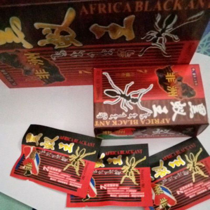 Jual obat pria semut hitam africa black ant Indonesia|Shopee Indonesia