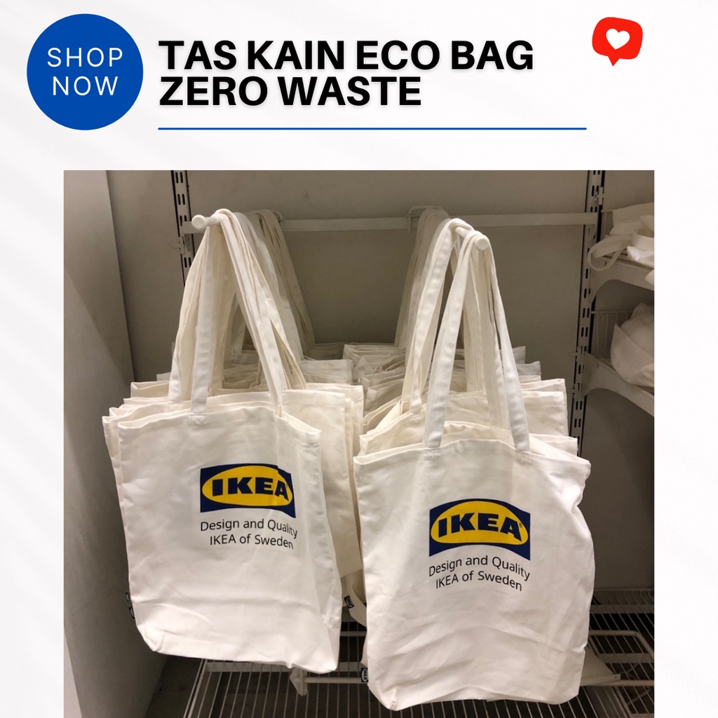 Jual Tas Ikea Tote Bag Ikea Ikea Eftertrada Eco Bag Zero Waste