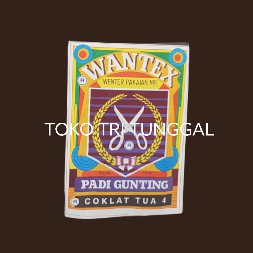 Jual Wantex Coklat Tua 4 Wenter Padi Gunting Pewarna Tie Dye Baju Sumbo Sumba Kain Cotton Satuan Ecer Jumputan Ikat Art Celup Wentek Wanter Serbuk Coloring Jumput Iket Crafting Crafting Kerajinan Jean