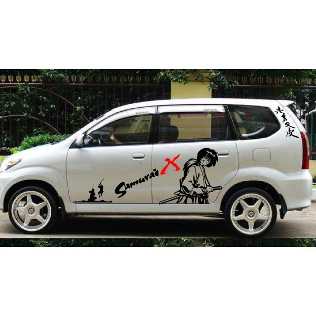 Paling Keren Cutting Stiker Xenia Silver Aneka Stiker Keren