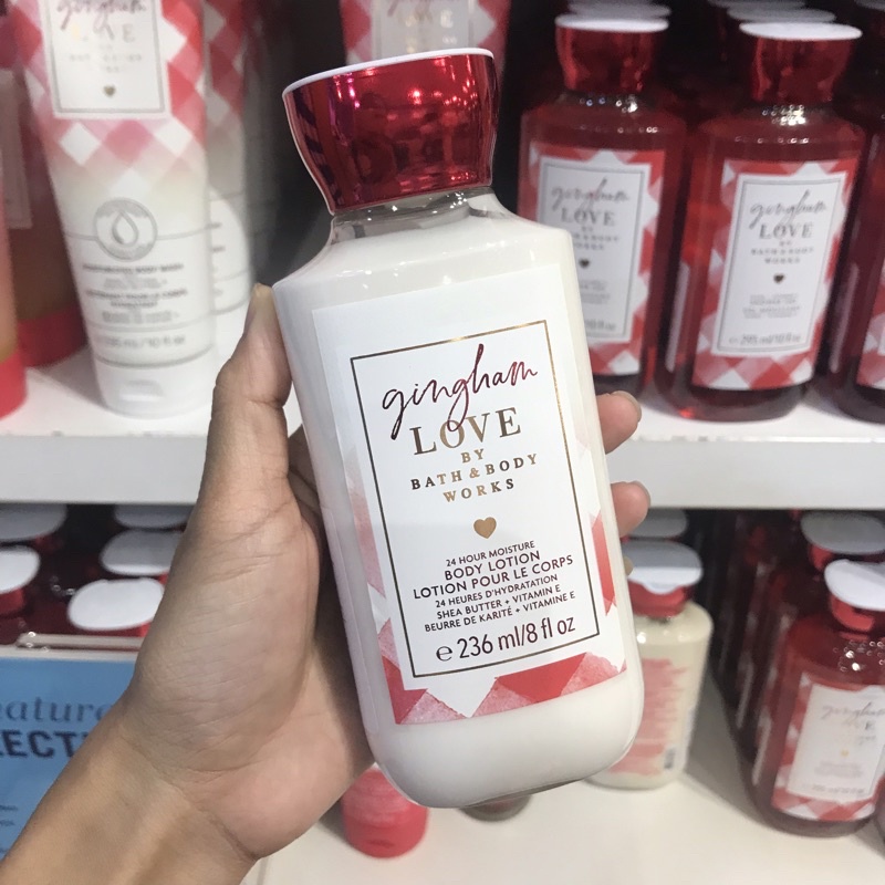 Jual GINGHAM LOVE BODY LOTION 236ml BATH&BODY WORKS Shopee Indonesia