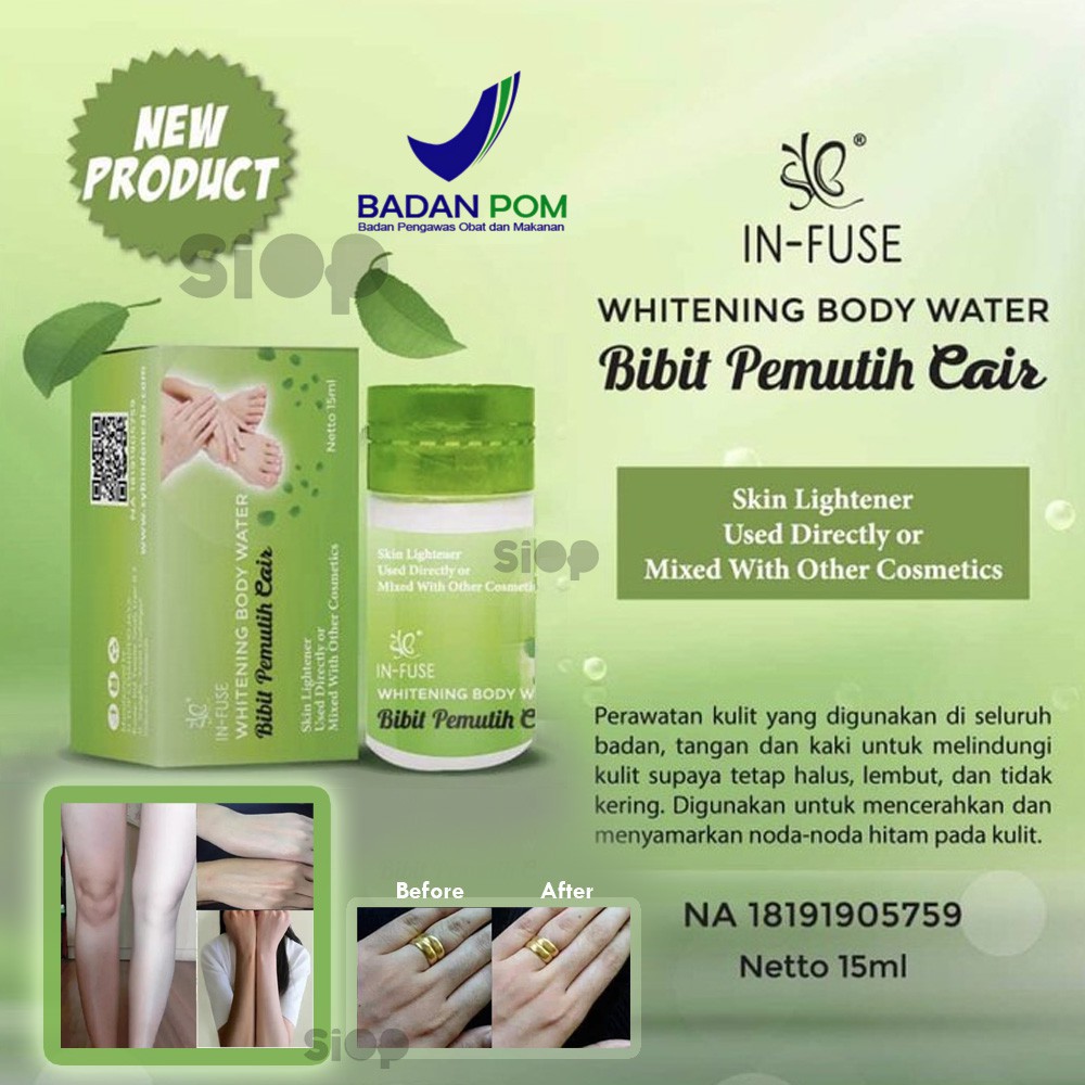 BIBIT PEMUTIH BPOM / BIBIT CAIR INFUS ASLI / BCI / BIBIT PEMUTIH