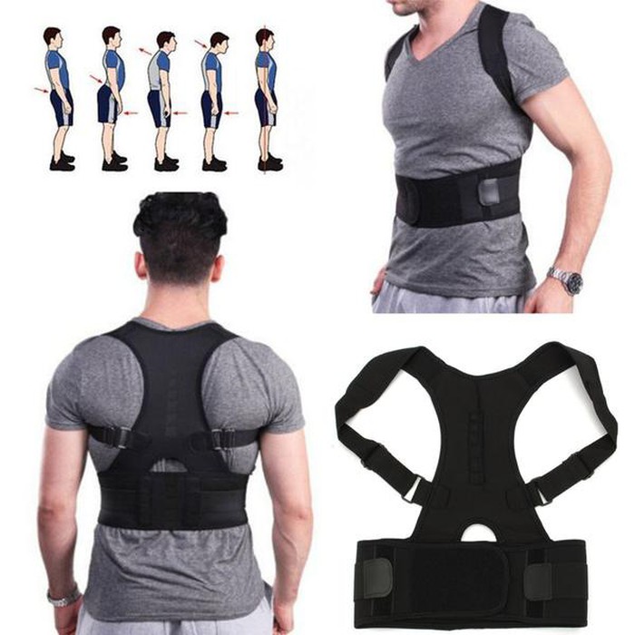 Jual Penyangga Punggung Shoulder Back Support Belt Posture Corrector