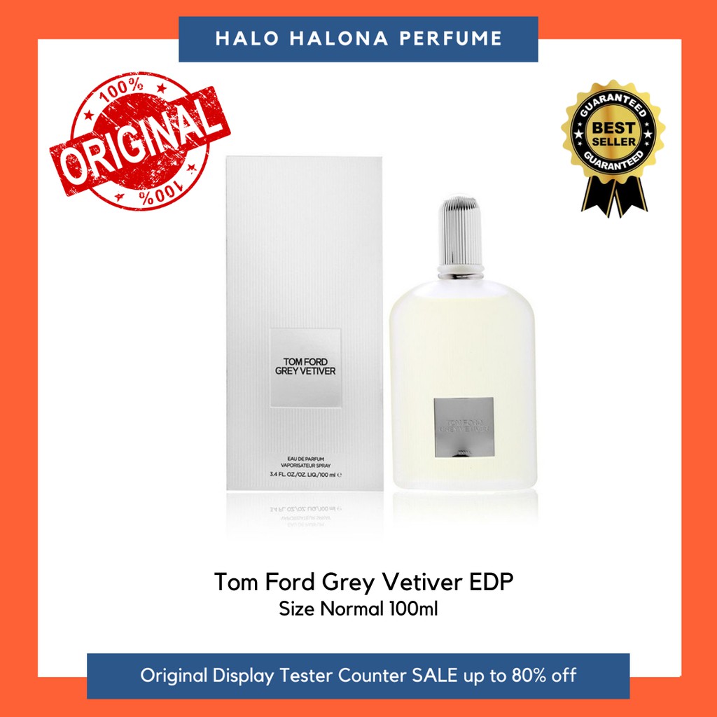 Jual Tom Ford Grey Vetiver Edp 100Ml Box Segel Parfum Original Authentic Tester Display | Shopee Indonesia