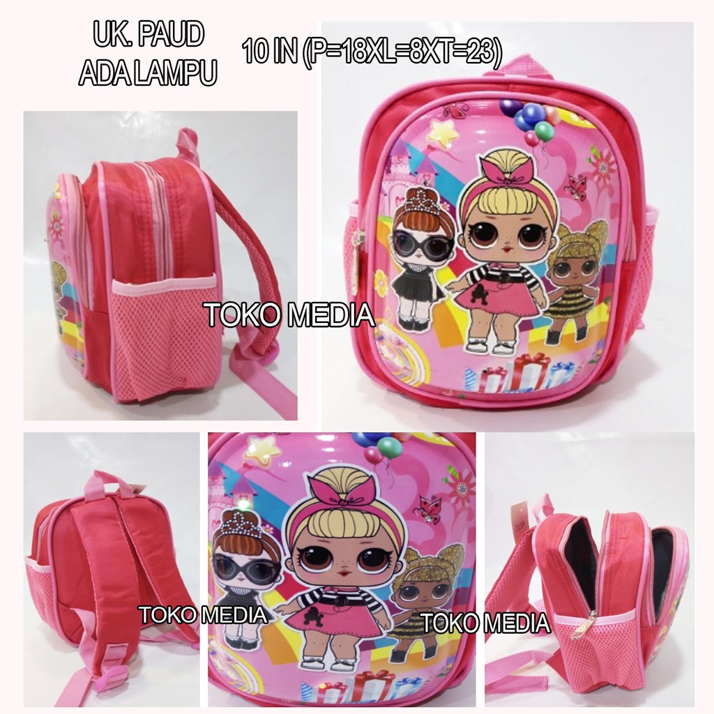 Tas Anak Perempuan Yang Ada Lampunya TAS BARU