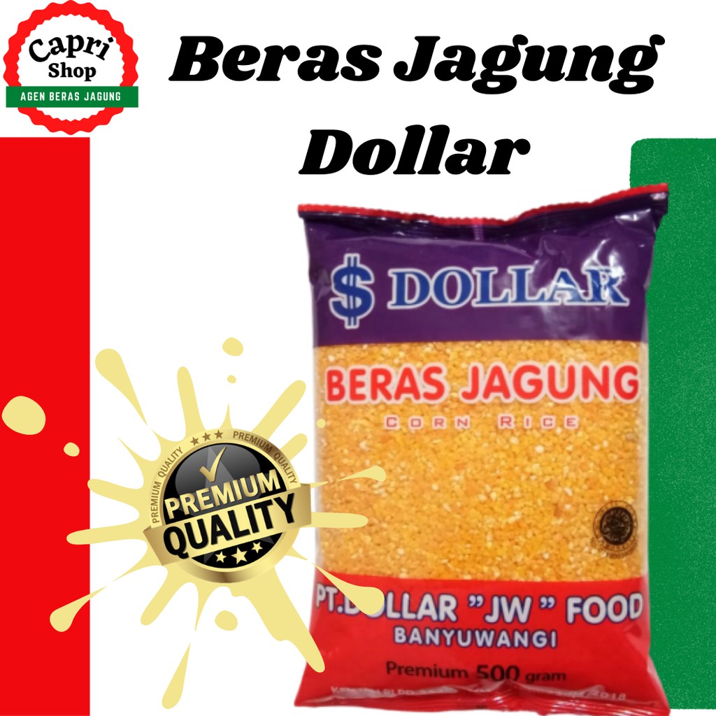 Beras Jagung DOLLAR Rendah Kalori Shopee Indonesia