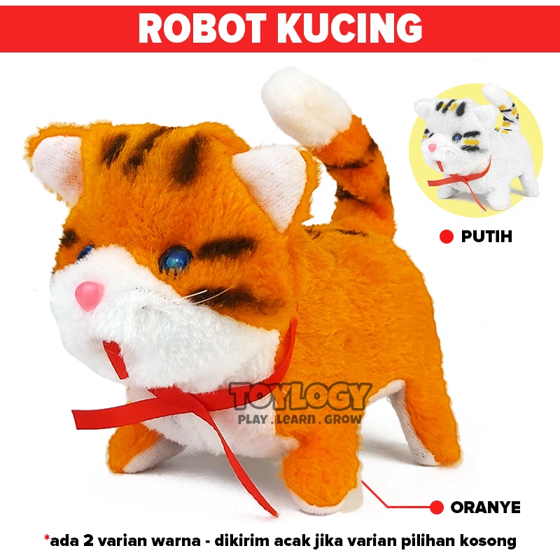 Jual Mainan Anak Robot Boneka Kucing ( Robot Stuffed Plush Cat ) - Multicolour Indonesia|Shopee Indonesia