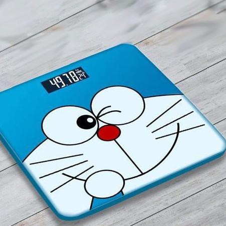 Jual Khusus Hari ini!! ALAT TIMBANGAN TIMBANG BADAN DIGITAL KARAKTER BESAR  26 x 26 CM DORAEMON HELLO KIT Indonesia|Shopee Indonesia