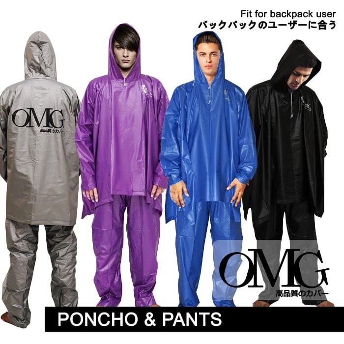OMG / Jas Hujan Setelan Ponco LenganCelana / Jas Hujan