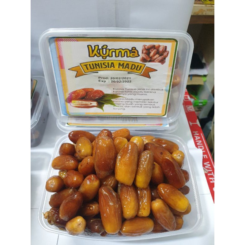 Jual KURMA TUNIS MADU 500GR (NON TANGKAI) Shopee Indonesia