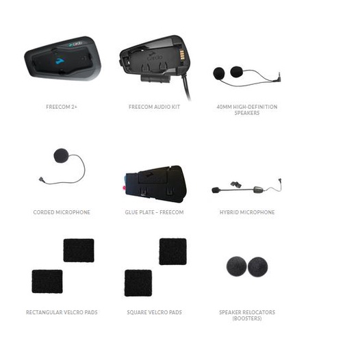Jual Interkom Motor Cardo Freecom 2 Plus - Helmet Intercom Communication System | Shopee Indonesia