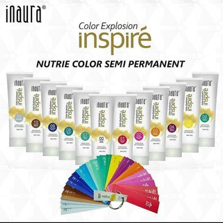 colori semipermanente 2023 Jual Inaura Color Explosion Inspire 100Ml / Cat Rambut Tanpa Oxydant Indonesia|Shopee Indonesia