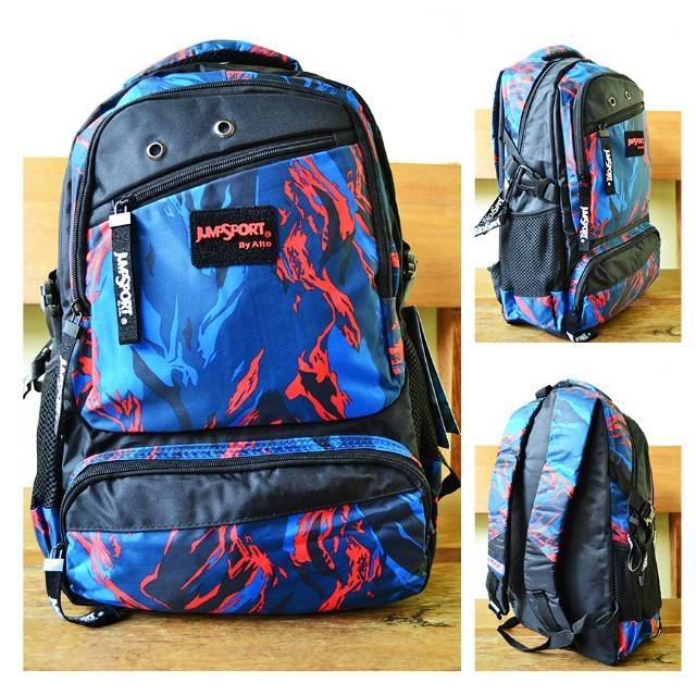 Tas Ransel Pria Tas Sekolah Kuliah Kerja Jumpsport By Alto Import Ori Shopee Indonesia