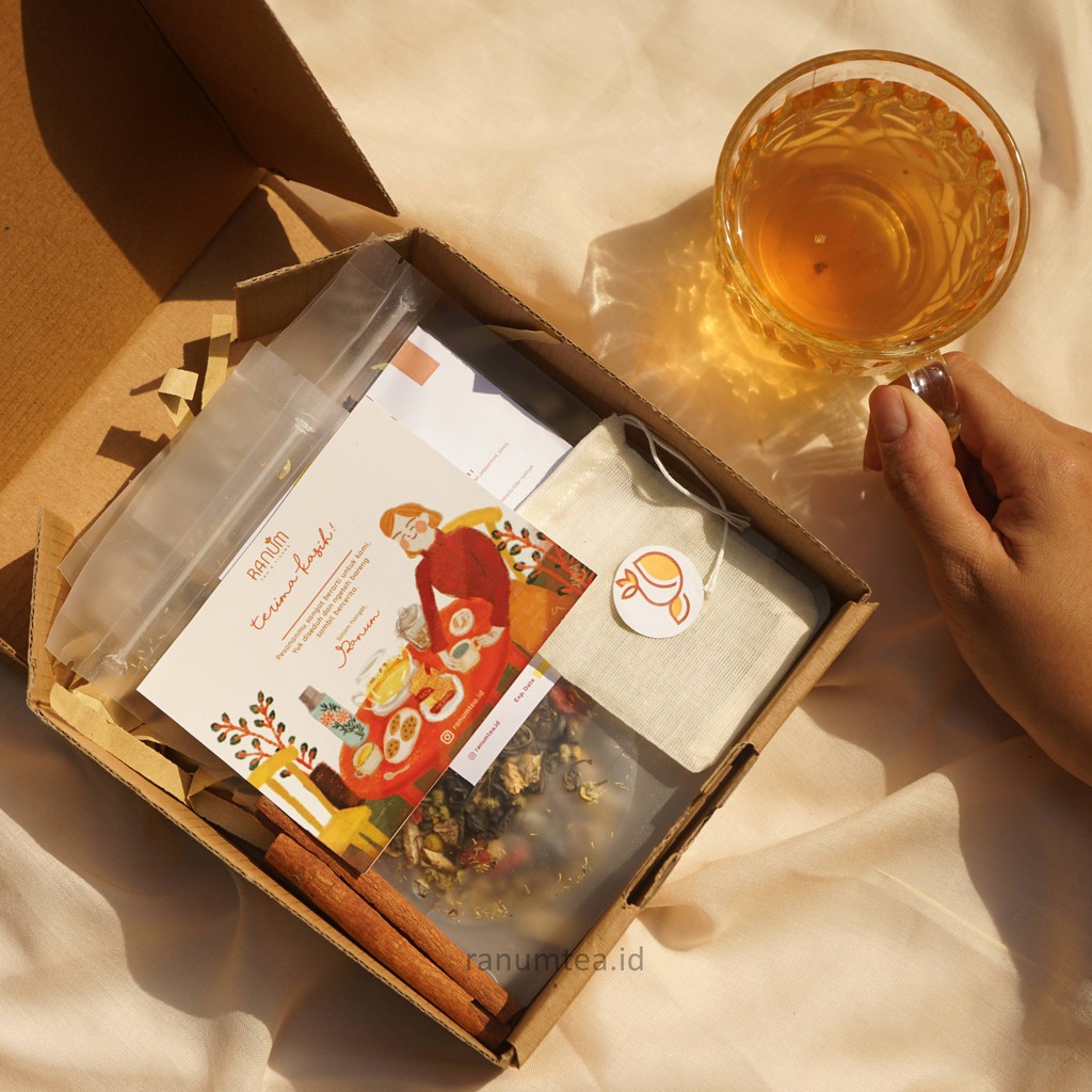 Hampers Artisan Tea / BUNDLE PACKAGE /Teh Bunga Herbal / Kado Hampers