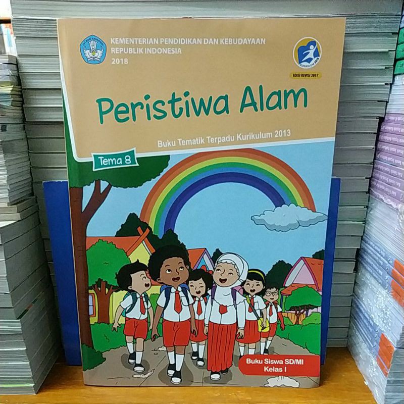 BUKU TEMATIK TEMA 8 PERISTIWA ALAM/UNTUK SD/MI KLS 1