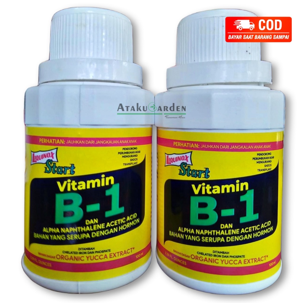 Jual Vitamin B1 untuk tanaman anti stres Vitamin B1 LIQUINOX ASLI