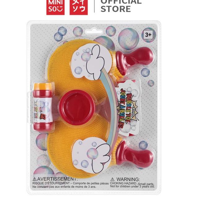 → MINISO Alat Membuat Gelembung Sabun Permainan Gelembung Bubble - Random  pick (Kirim langsung) | Shopee Indonesia