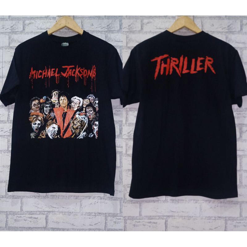 Jual T-Shirt Michael Jackson - Thriller | Shopee Indonesia