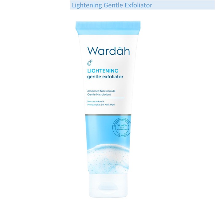 Wardah Lightening facial Scrub 50ml Shopee Indonesia