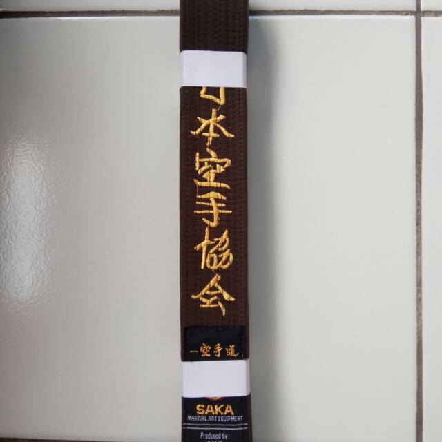 Jual Sabuk Karate Coklat Bordir | Shopee Indonesia