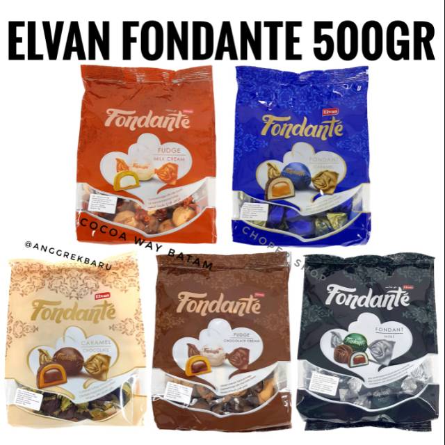 Jual Coklat Elvan Fondante 400Gr Bag Turkey / Cokelat Turki / Fondante Elvan | Shopee Indonesia