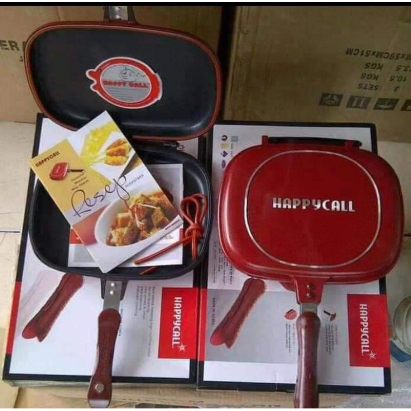 Happy call double pan jumbo 32cm Shopee Indonesia