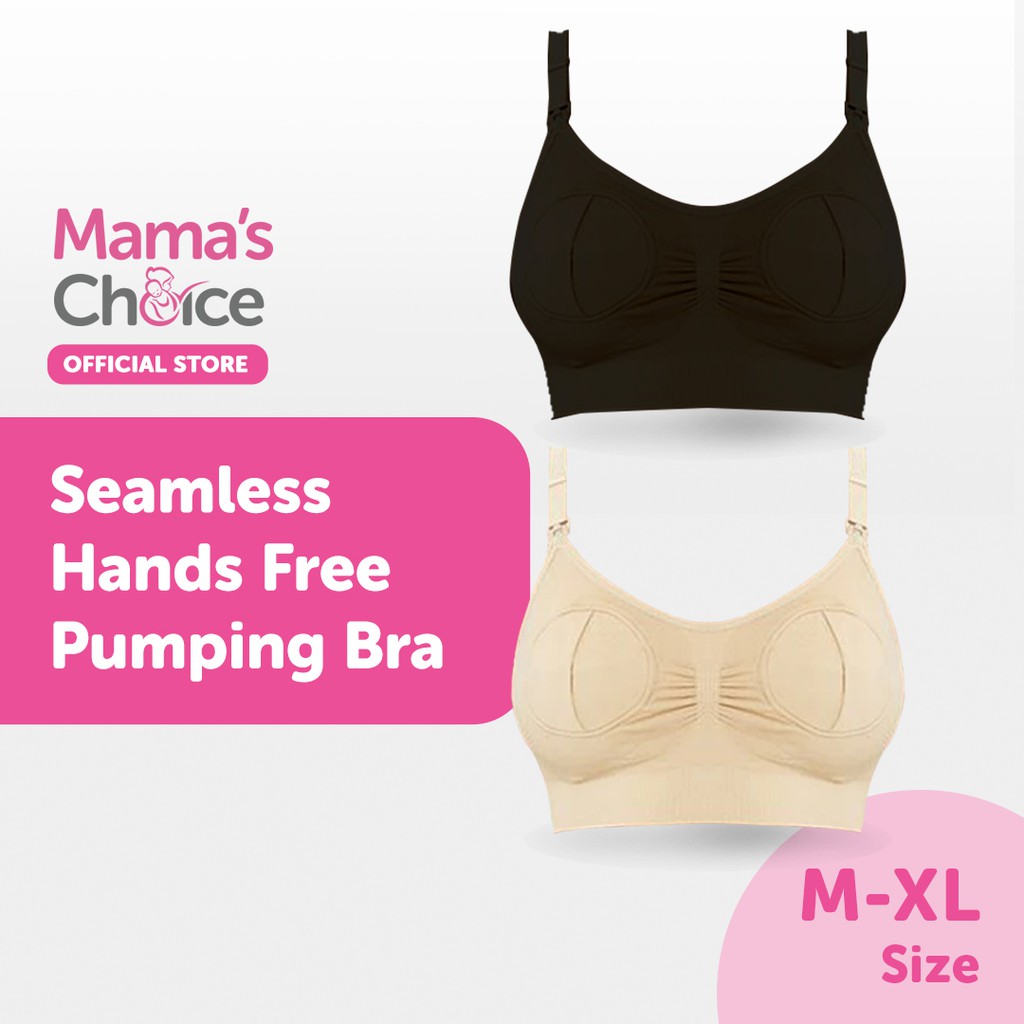 Jual Bra Menyusui Tanpa Kawat Mama's Choice Seamless Hands Free
