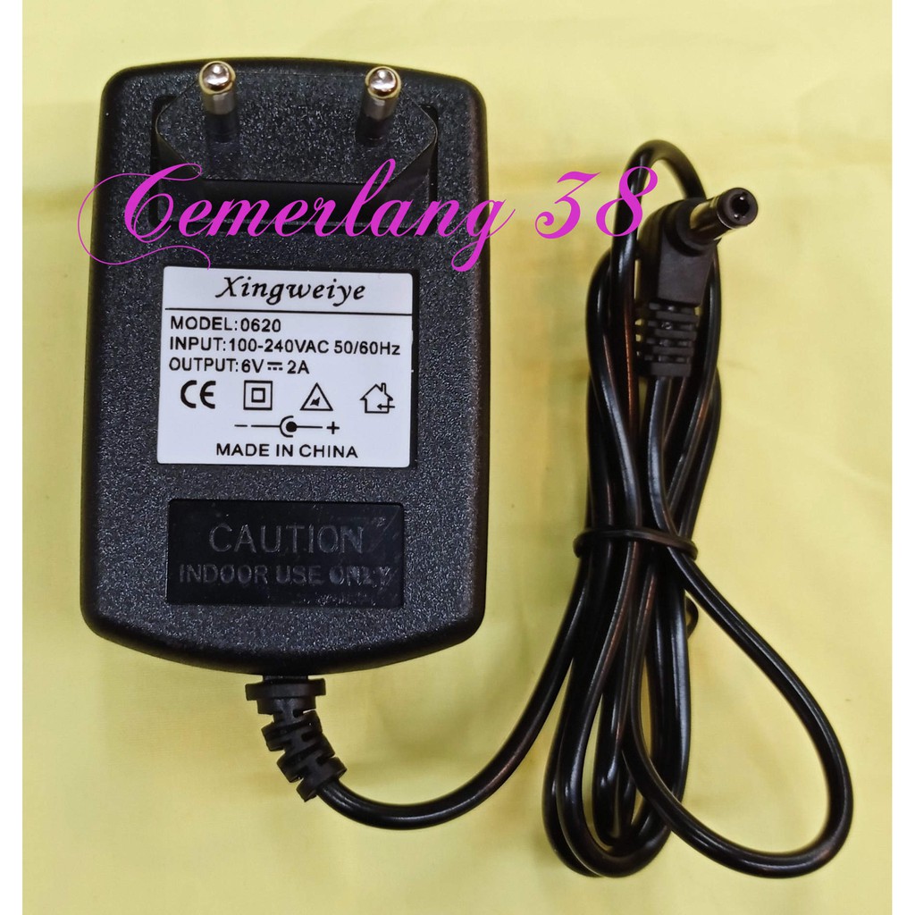 AC DC Charger 6V 2A 12W CB Switching Adaptor 6 V 2 A 12 W