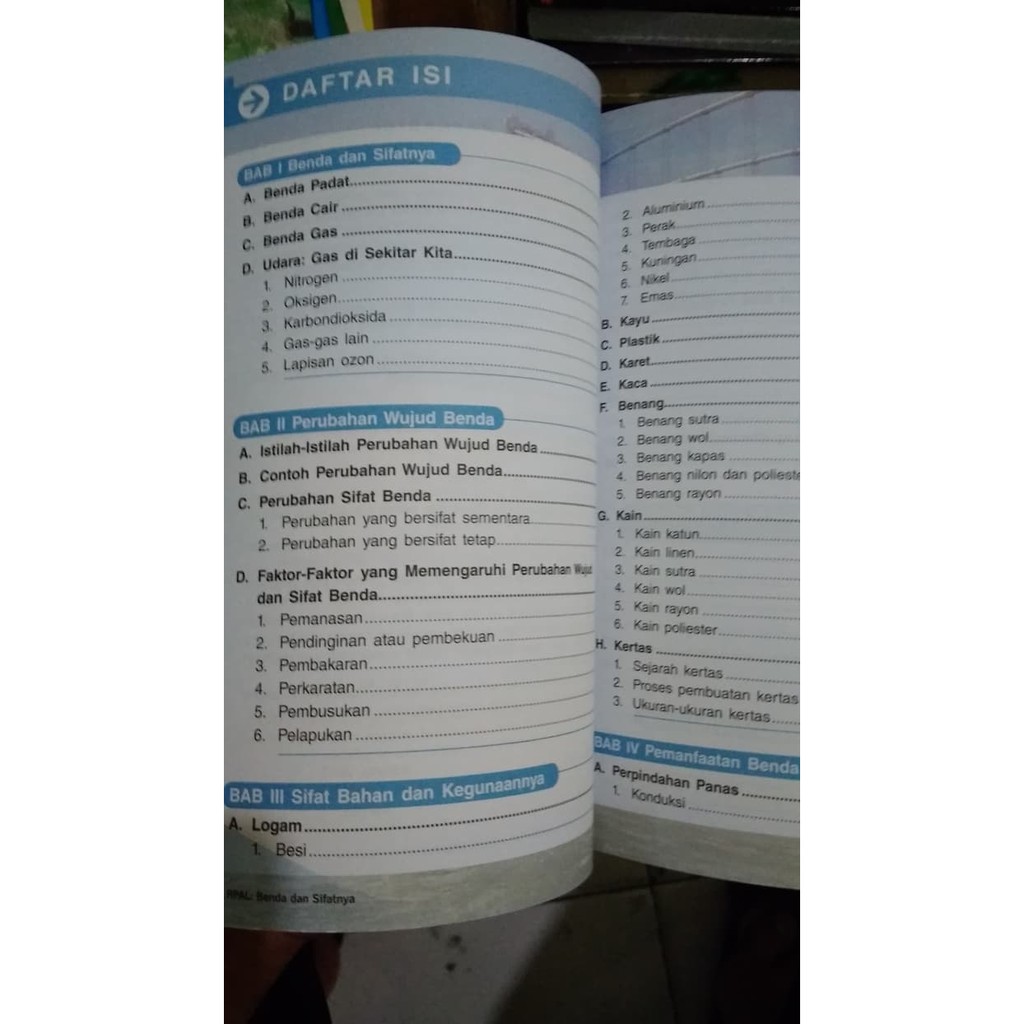 Buku Ready BEST SELLER ERLANGGA RPAL BENDA DAN SIFATNYA ORIGINAL | Shopee  Indonesia