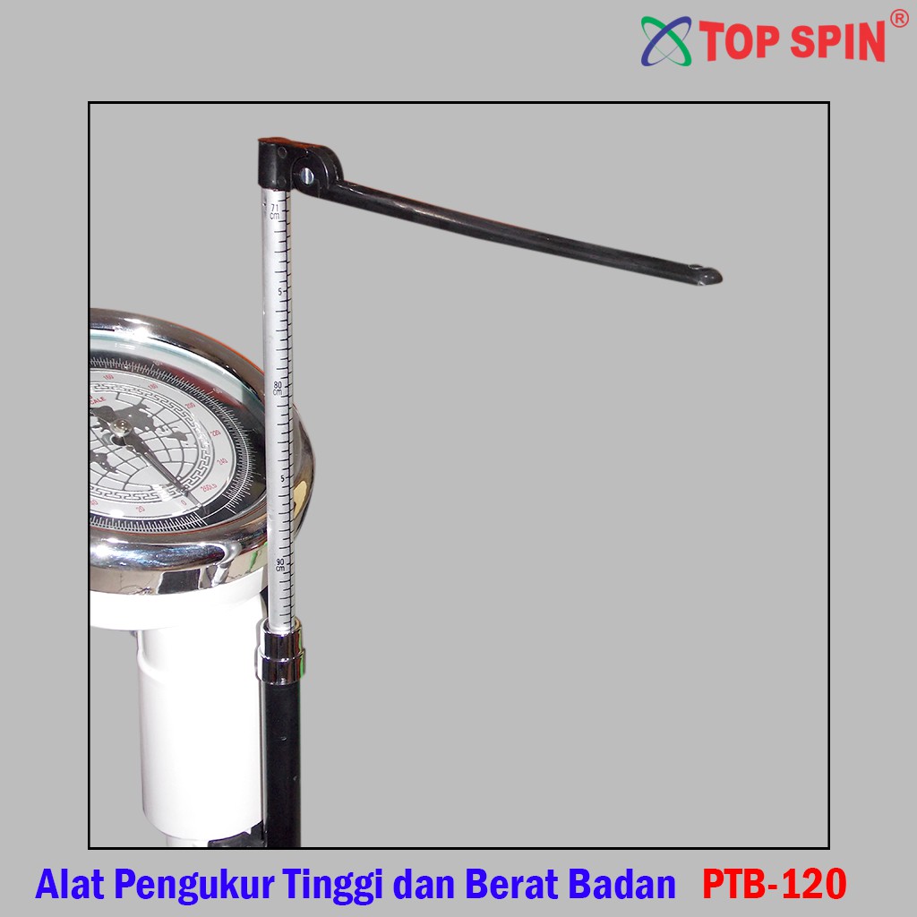 Alat Pengukur Tinggi dan Berat Badan TOP SPIN Timbangan | Shopee Indonesia
