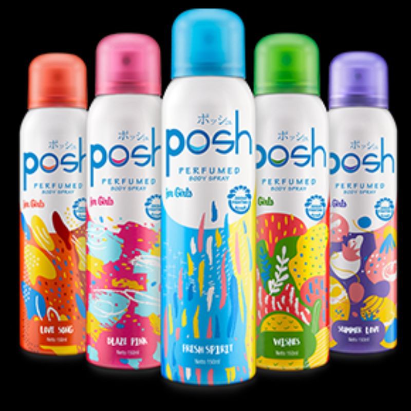 Jual POSH GIRL PERFUMED BODY SPRAY 150ML Shopee Indonesia