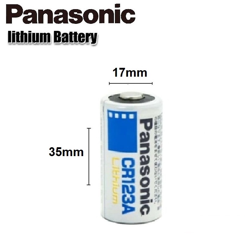 Jual Panasonic Baterai Cr123 3V Lithium Battery Cr123A | Shopee Indonesia