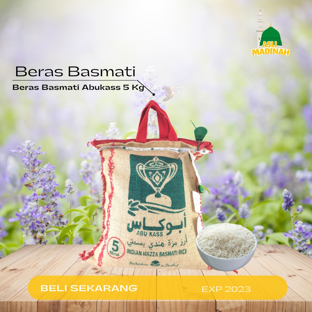 Jual BERAS ABUKAS BASMATI 5KG Shopee Indonesia