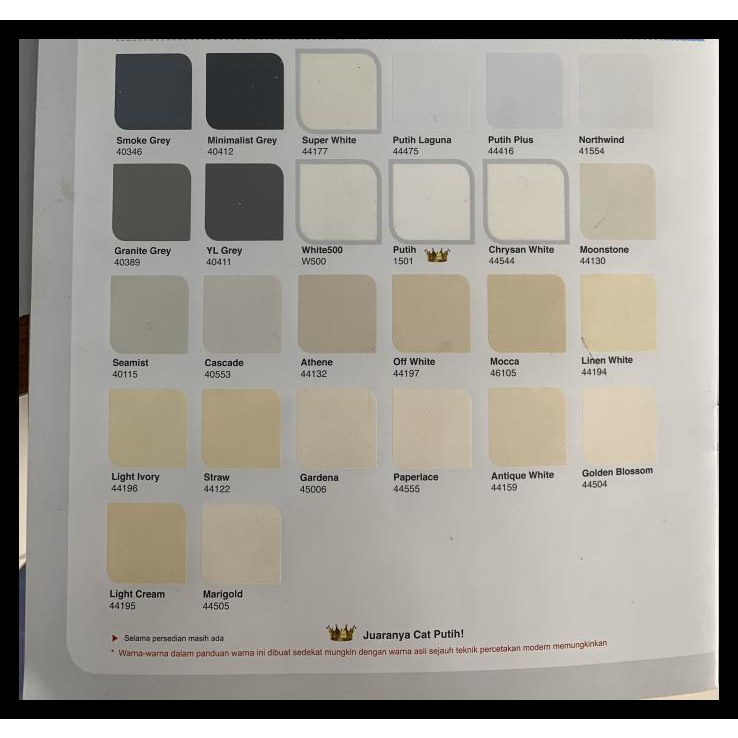 Jual Terbaru Cat Tembok Dulux Catylac Interior 5Kg Warna Ready Mix