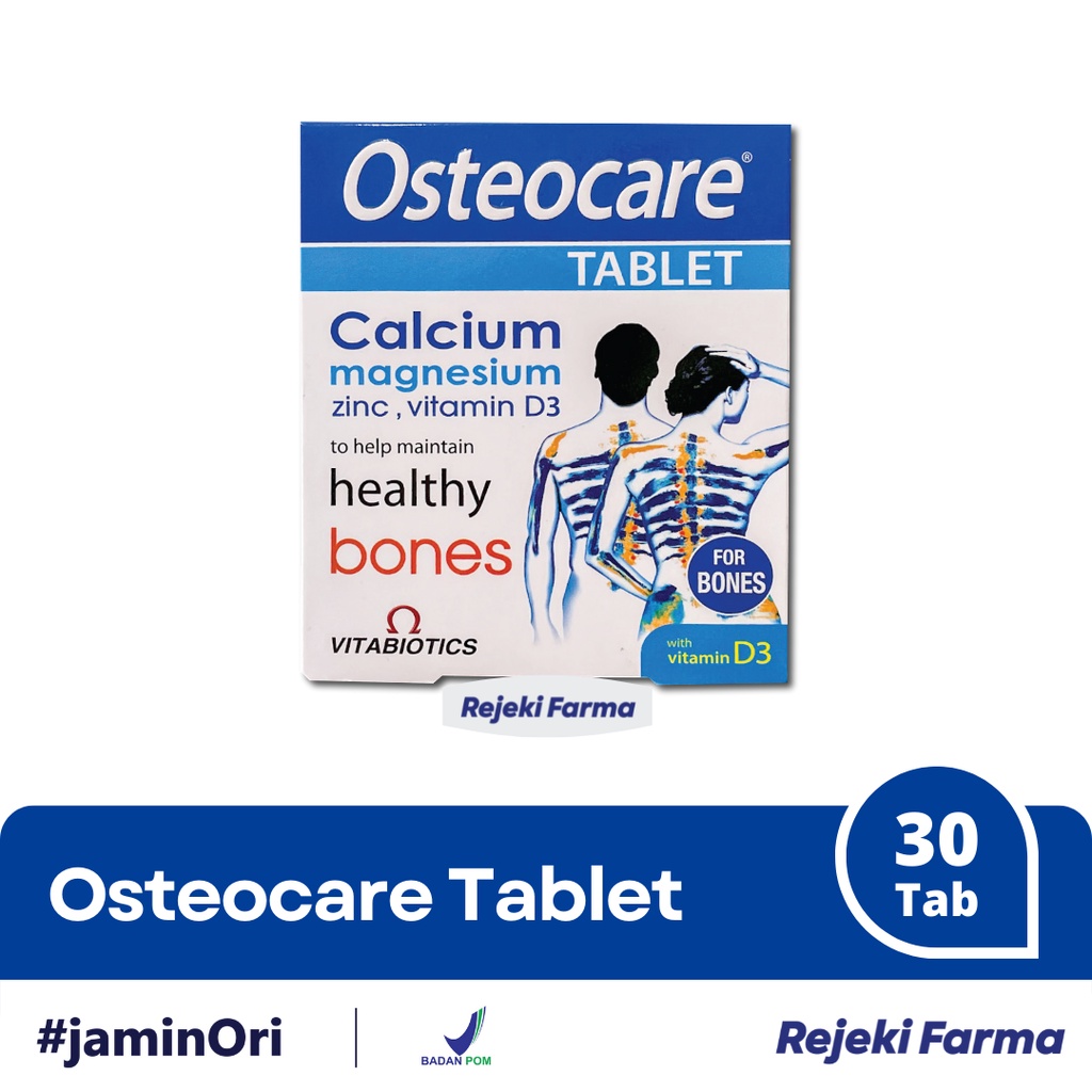 Jual Osteocare Tablet isi 30 /Calcium Mag Zinc Vitamin D3 Osteo Care