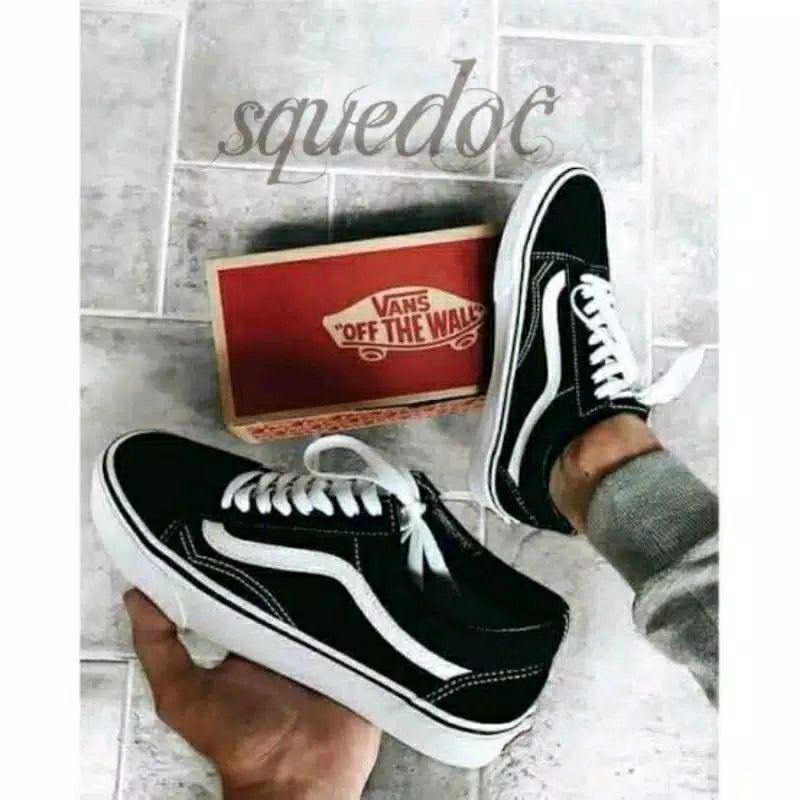 sepatu vans old skool PREMIUM HIGH QUALITY GRADE ORIGINAL Shopee