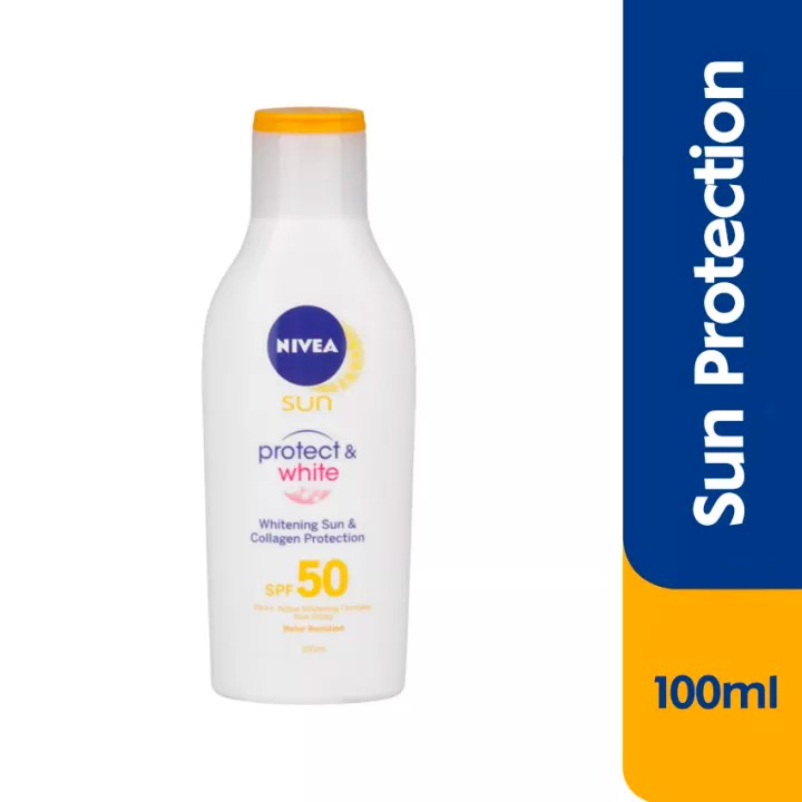 Nivea Whitening Sun Lotion Spf 50 100ml Shopee Indonesia