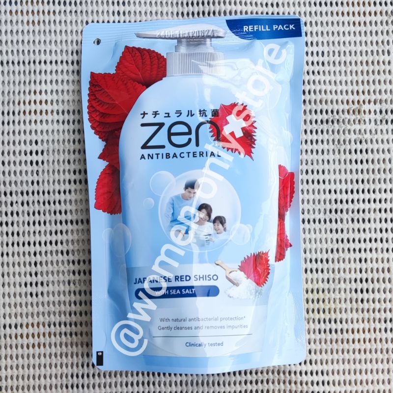 Paket Murah Sabun Zen Antibacterial 500ml Gratis 450ml Shopee Indonesia apakah sabun mandi zen halal